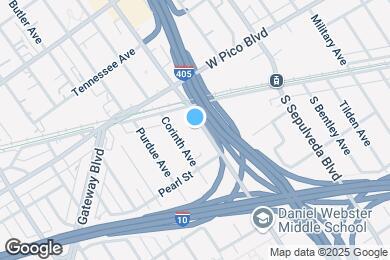 Map image of the property - 2463 Sawtelle Blvd