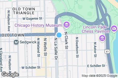 Map image of the property - 1560 N Sandburg Ter