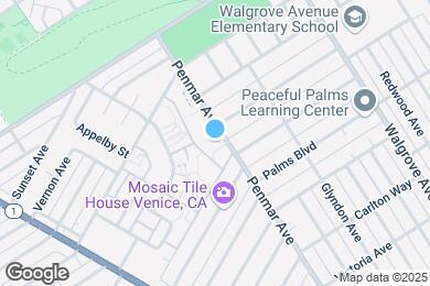 Map image of the property - 1723 Penmar Ave