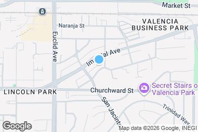 Map image of the property - 5292 Santa Margarita St