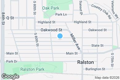Map image of the property - 7761 Maywood St