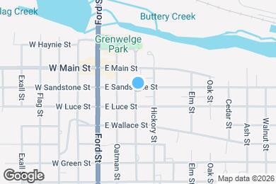 Map image of the property - 302 E Sandstone St