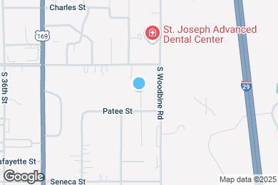 Map image of the property - 704 S 40th St