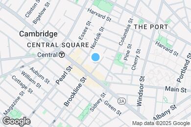 Map image of the property - 50 Bishop Allen Dr