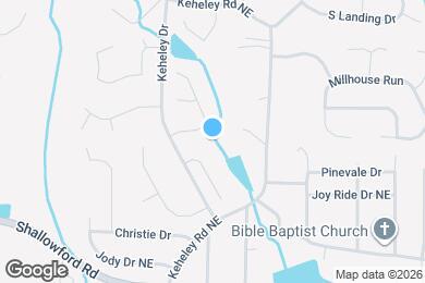 Map image of the property - 1990 Nicole Dr