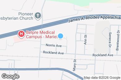 Map image of the property - 2317 Miller Ave