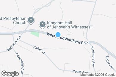 Map image of the property - 2231 Westwood Northern Blvd