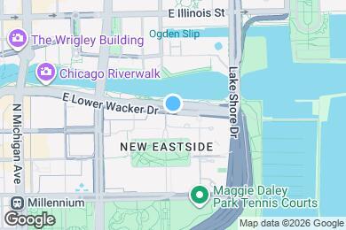 Map image of the property - 363 E Wacker Dr