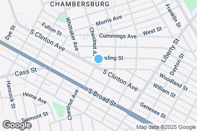 Map image of the property - 1114 Chestnut Ave