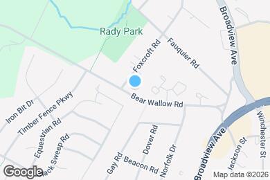 Map image of the property - 675 Bear Wallow Rd
