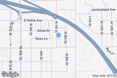 Map image of the property - 1922 N 7th St