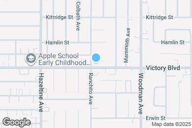 Map image of the property - 13853 Victory Blvd