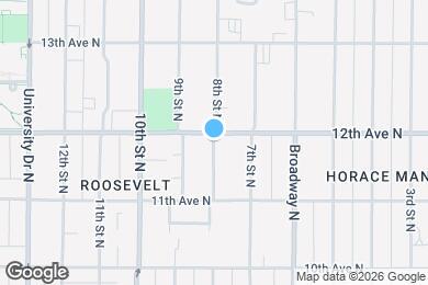 Map image of the property - 1145 8th St N