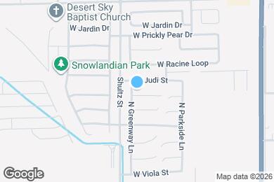 Map image of the property - 664 W Silver Reef Ct