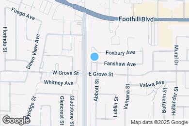 Map image of the property - 3109 Abbott St