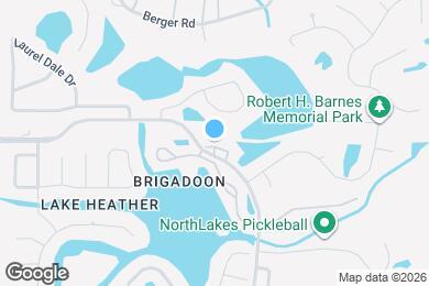 Map image of the property - 16543 Lake Brigadoon Cir