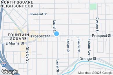 Map image of the property - 1337 Prospect St