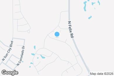 Map image of the property - 5892 W Cactus Wren Way