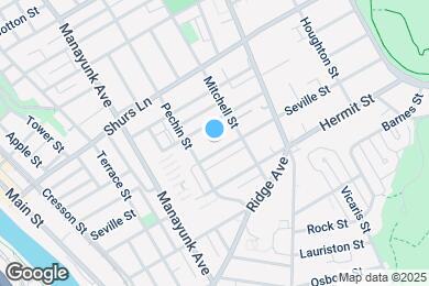 Map image of the property - 424 Seville St