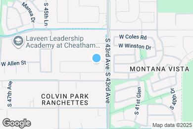 Map image of the property - 4331 W Allen St