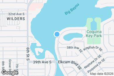 Map image of the property - 101 Pompano Dr SE