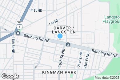 Map image of the property - 1808 Benning Rd NE
