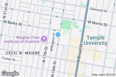 Map image of the property - 1822 N 16th St