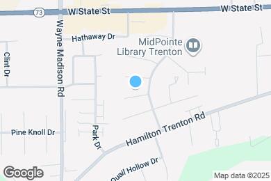 Map image of the property - 818 Ashley Ct