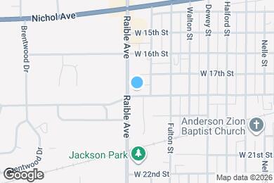 Map image of the property - 2418 W 18th St