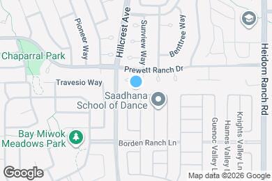 Map image of the property - 5587 Howell Mountain Ln