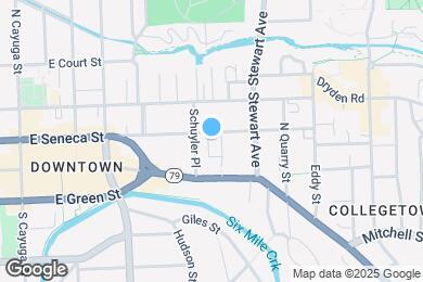 Map image of the property - 505 E Seneca St