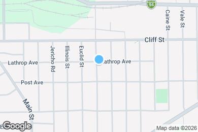 Map image of the property - 170 Lathrop Ave
