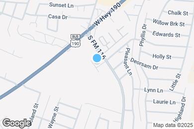 Map image of the property - 1303 Brown Dr