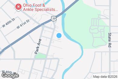 Map image of the property - 111 W 42nd St