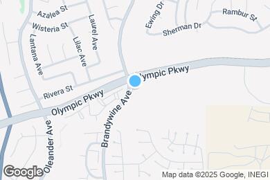 Map image of the property - 1505 Brandywine Ave