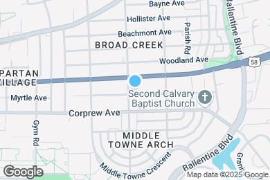 Map image of the property - 2804 Myrtle Ave