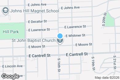 Map image of the property - 722 S 16th St