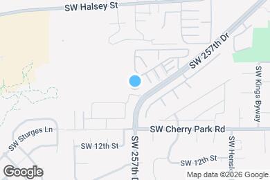 Map image of the property - 1235 SW 10th Way