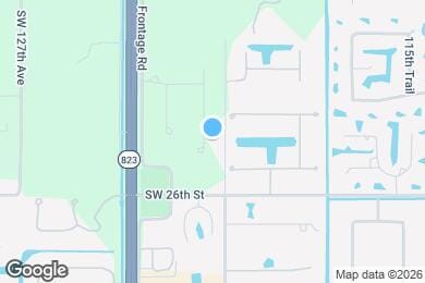 Map image of the property - 2440 SW 122nd Ter