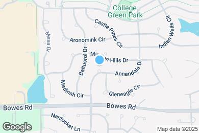 Map image of the property - 962 Annandale Dr