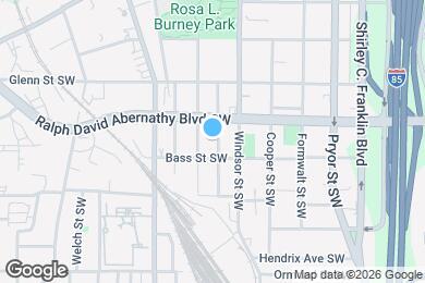 Map image of the property - 685 Garibaldi St SW