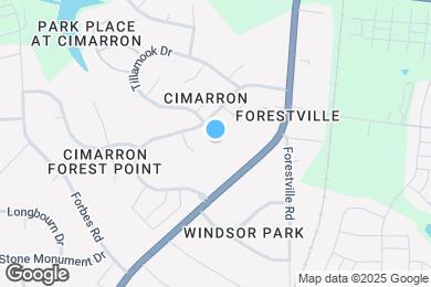 Map image of the property - 109 Carmel Woods Ct