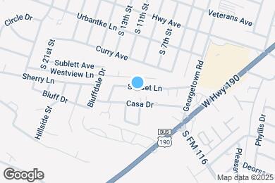 Map image of the property - 505 Sunset Ln