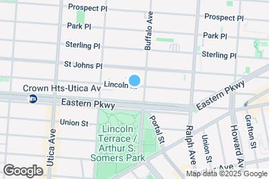 Map image of the property - 1526 Lincoln Pl
