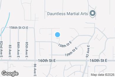 Map image of the property - 15722 88th Ave Ct E