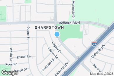 Map image of the property - 7022 Fondren Rd