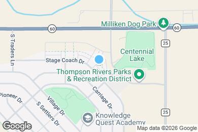 Map image of the property - 2641 Stage Coach Dr