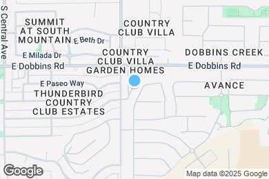 Map image of the property - 9229 S Las Lomitas Pl