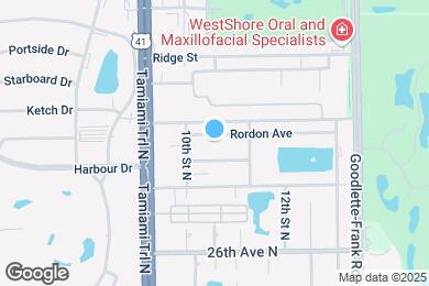 Map image of the property - 1096 Rordon Ave