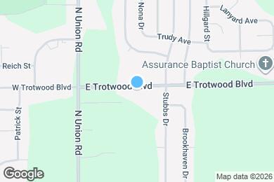 Map image of the property - 220 E Trotwood Blvd